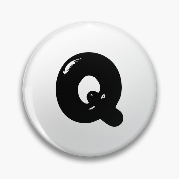 Item preview, Q: Letter Q - Glossy Black Bubble Font designed and sold by uncoXab.