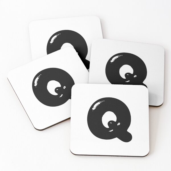 Item preview, Q: Letter Q - Glossy Black Bubble Font designed and sold by uncoXab.