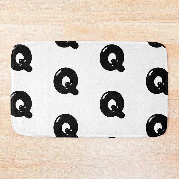 Item preview, Q: Letter Q - Glossy Black Bubble Font designed and sold by uncoXab.