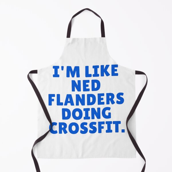Item preview, I'm Like Ned Flanders Doing Crossfit designed and sold by BackstopAndCo.