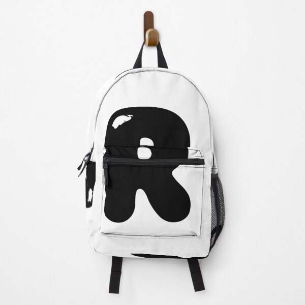 Item preview, R: Letter R - Glossy Black Bubble Font designed and sold by uncoXab.
