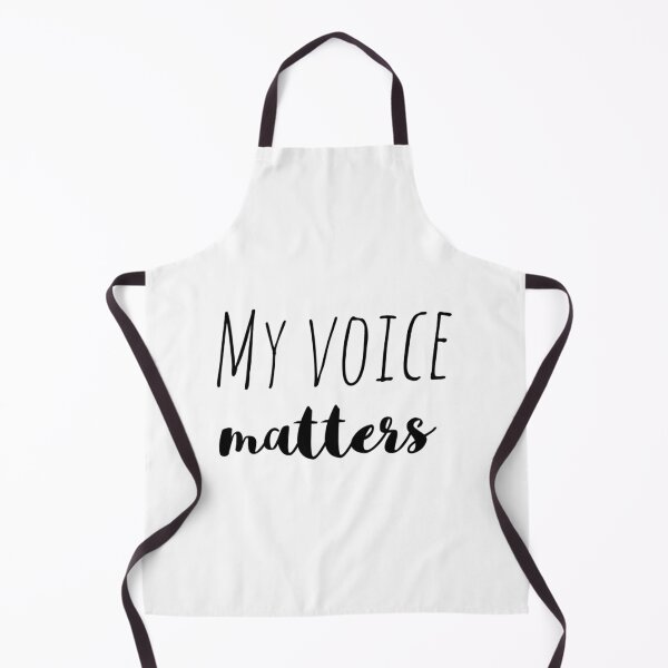 Item preview, My Voice Matters – Affirmation – Empowered Speech Typography Design designed and sold by Camila Ardila.