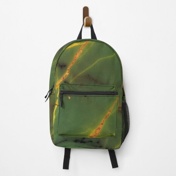 Item preview, Reggae Marble Texture – Glossy Black Stone with Vibrant Green, Yellow & Red Veins designed and sold by AV.