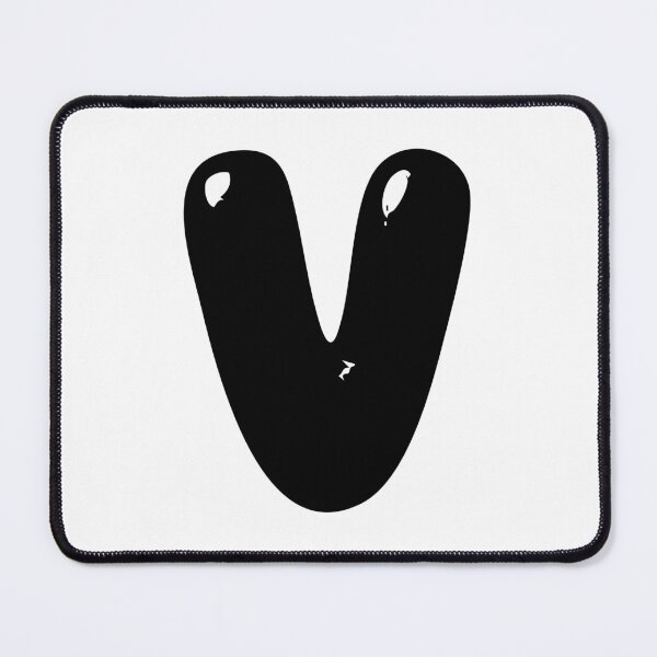 Item preview, V: Letter V- Glossy Black Bubble Font designed and sold by uncoXab.