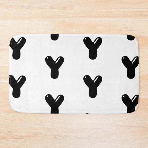 Item preview, Y: Letter Y - Glossy Black Bubble Font designed and sold by uncoXab.