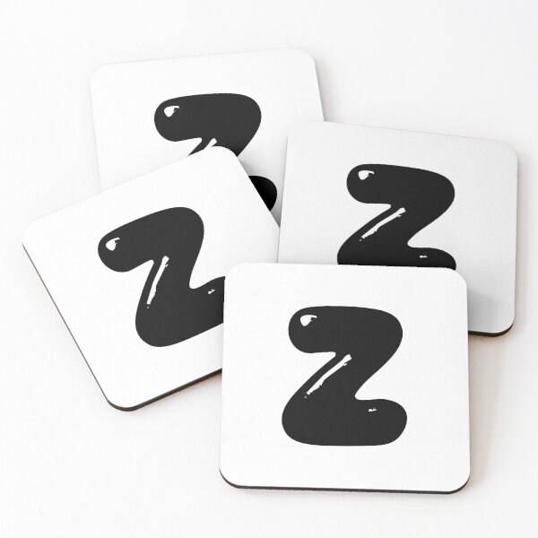 Item preview, Z: Letter Z - Glossy Black Bubble Font designed and sold by uncoXab.