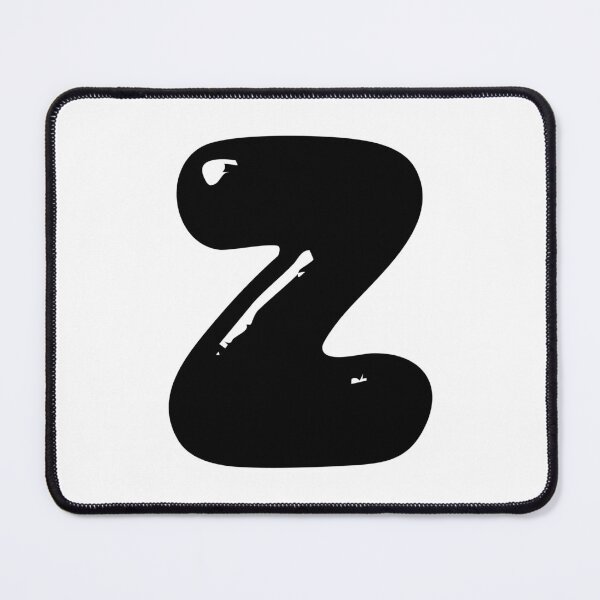 Item preview, Z: Letter Z - Glossy Black Bubble Font designed and sold by uncoXab.