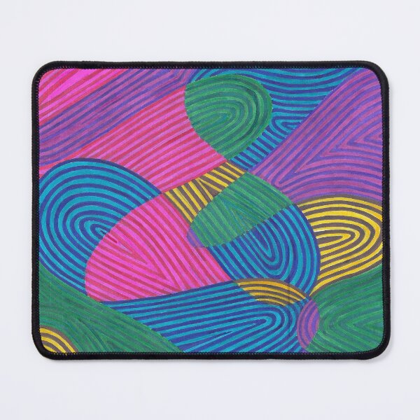 Item preview, Rainbow Squiggle Flow designed and sold by AbstractArielle.