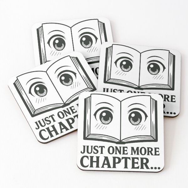 Item preview, Just One More Chapter designed and sold by ThreadQuirk.