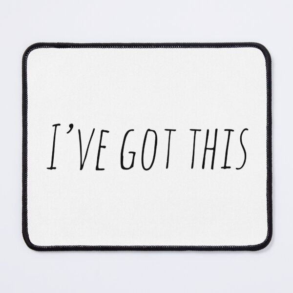 Item preview, I’ve Got This – Affirmation – Inner Power Typography Design designed and sold by Camila Ardila.