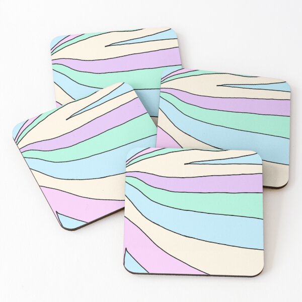 Item preview, Abstract flowing pastel waves background designed and sold by Jjc59.