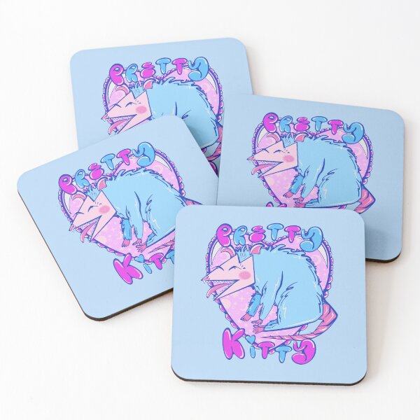 Item preview, pretty kitty possum  designed and sold by crestfallenmermaid.