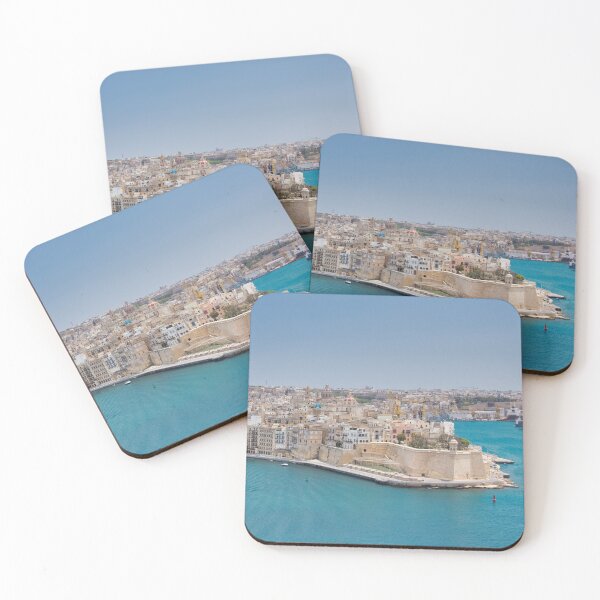 Item preview, Malta: Senglea Point across the Grand Harbour designed and sold by Kasia Design.