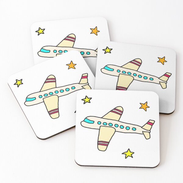 Item preview, Whimsical Airplane with Starry Sky Art designed and sold by Jjc59.