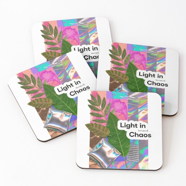Item preview, Collage with Green Leaf, Abstract Textures, and Bold Text designed and sold by Creative88Art.