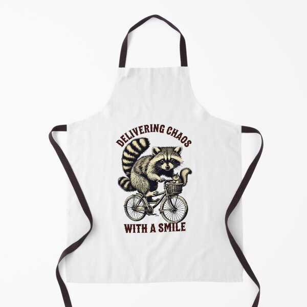 Item preview, Delivering Chaos with a Smile Raccoon designed and sold by Gaby112703.