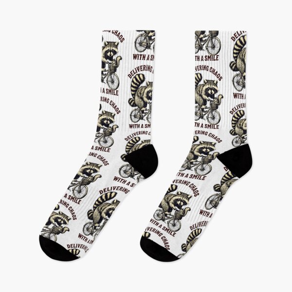 Item preview, Delivering Chaos with a Smile Raccoon designed and sold by Gaby112703.