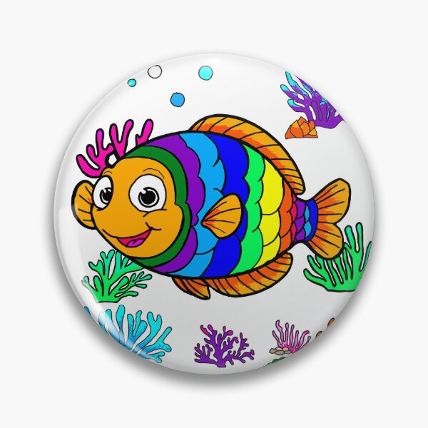 Item preview, Rainbow Happy Fish designed and sold by Jjc59.
