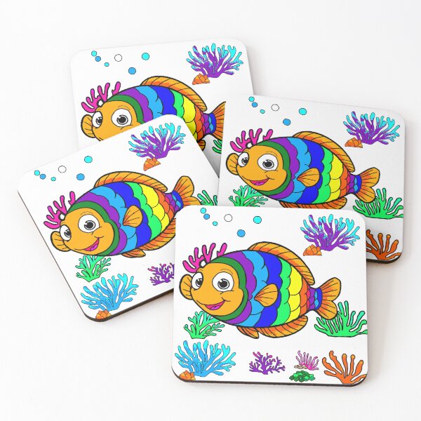 Item preview, Rainbow Happy Fish designed and sold by Jjc59.