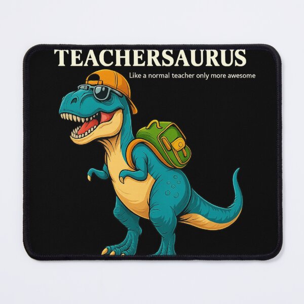 Item preview, Teachersaurus Funny Dinosaur Teacher designed and sold by Uglyandcute.