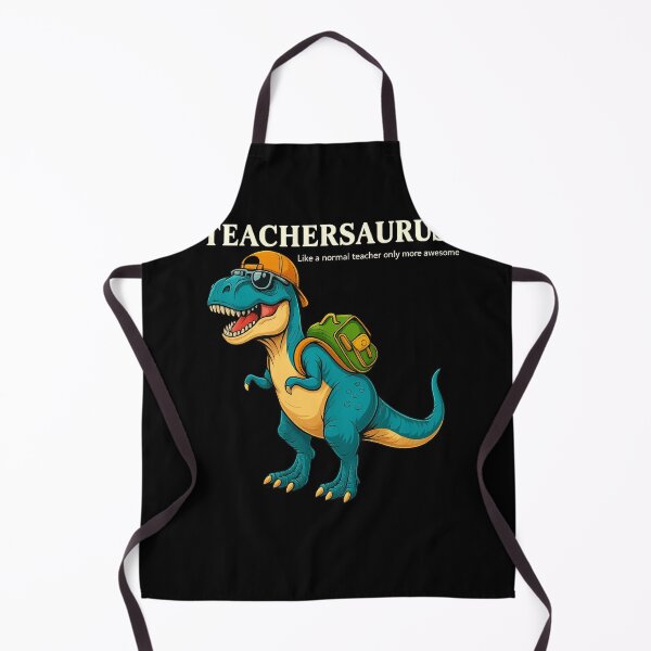 Item preview, Teachersaurus Funny Dinosaur Teacher designed and sold by Uglyandcute.