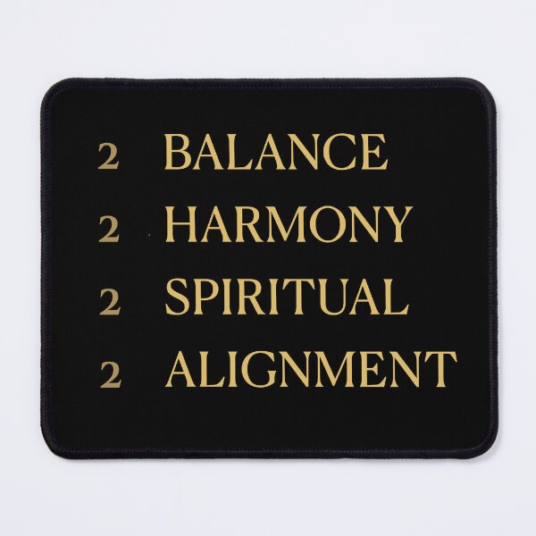 Item preview, Angel Number 2 – Balance, Harmony, Spiritual Alignment Typography Art designed and sold by CreationbyNiki.