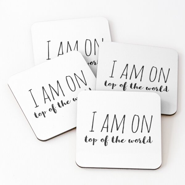 Item preview, I Am on Top of the World – Affirmation – Limitless Living Typography Design designed and sold by Camila  Ardila.