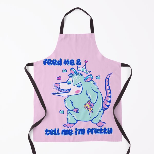 Item preview, feed me and tells me i’m pretty - mint possum  designed and sold by crestfallenmermaid.