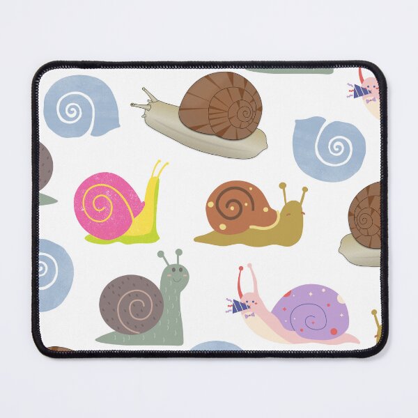 Item preview, Snail Parade – Cute Colorful Snails Pattern for Chill Vibes. Принт улитки designed and sold by Asmar_islam☪️.