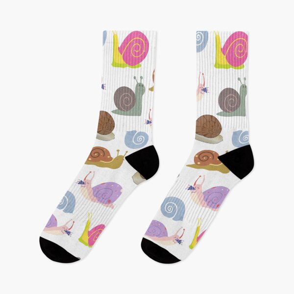 Item preview, Snail Parade – Cute Colorful Snails Pattern for Chill Vibes. Принт улитки  designed and sold by Asmar_islam☪️.