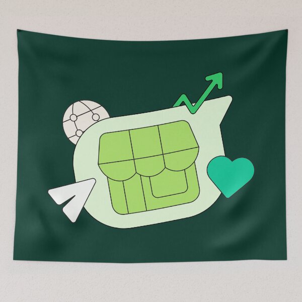 Item preview, WhatsApp Business Lover, Mini Storefront Illustration designed and sold by BrightNook.
