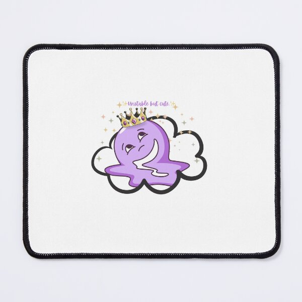 Item preview, Unstable But Cute – Melty Crown Emoji Aesthetic Design designed and sold by SilentDrift.