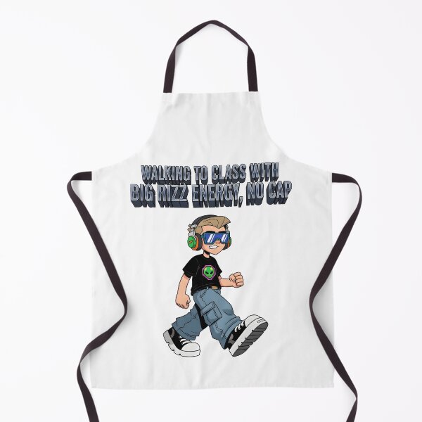 Item preview, Walking To Class With Big Rizz Energy No Cap - Gaming Vibes Back To School Shirt designed and sold by AnnDesignStudio.