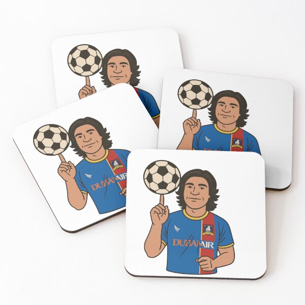 Item preview, Dani Rojas ¡El fútbol es vida! – Ilustración del personaje de dibujos animados del AFC Richmond designed and sold by BackstopAndCo.