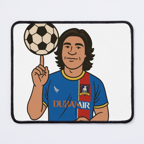 Item preview, Dani Rojas Football Is Life! – AFC Richmond Cartoon Character Illustration designed and sold by BackstopAndCo.