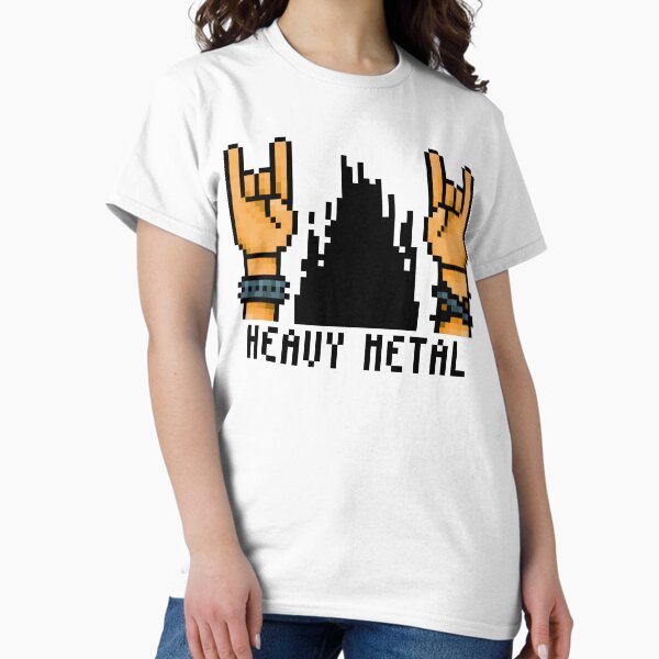 8bit Heavy Metal Classic T-Shirt