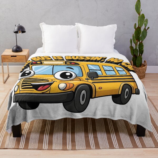 Item preview, This Bus Is Bussin No Cap - Funny School Bus Cartoon Back To School Shirt designed and sold by AnnDesignStudio.