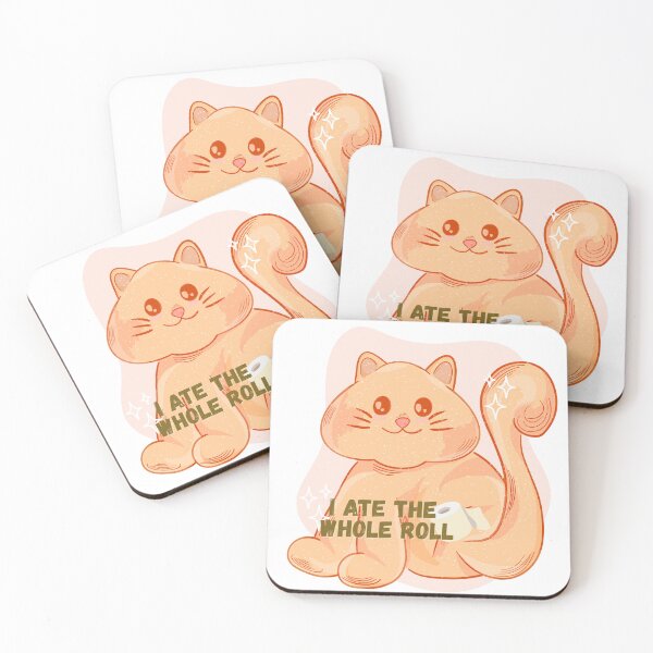 Item preview, Chaos Cat 2 in pink designed and sold by HiddenCatCafe.