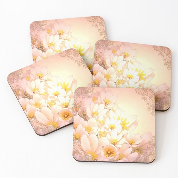 Item preview, Golden Hour Blossoms (with Lace) designed and sold by Sarriette.