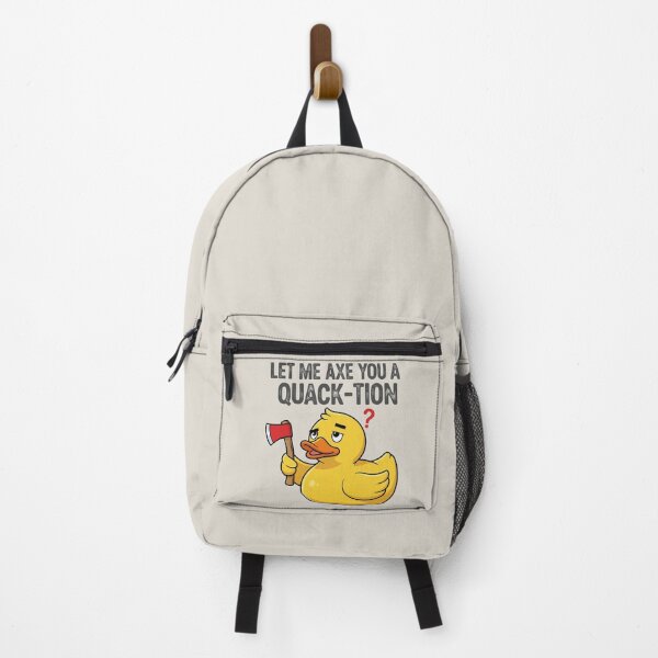 Item preview, Let me axe you a quack-tion? designed and sold by Amir Faysal.