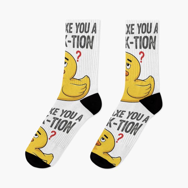 Item preview, Let me axe you a quack-tion? designed and sold by Amir Faysal.