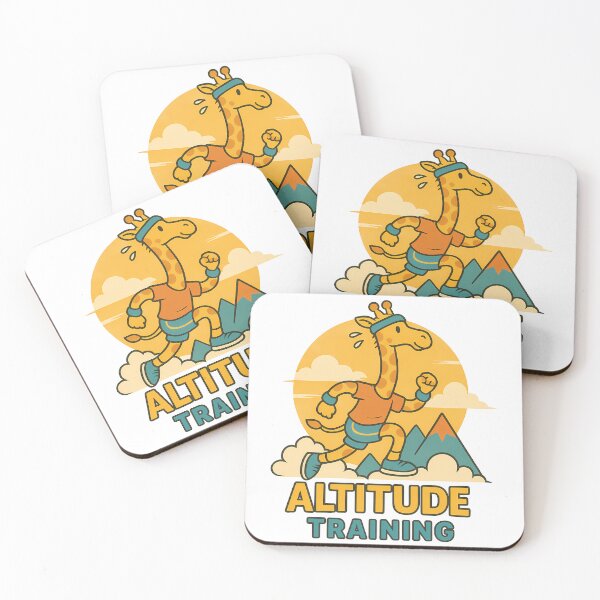 Item preview, Running Giraffe Altitude Training Mountain Runner Adventure designed and sold by k3rstman1.