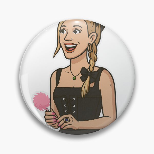 Item preview, Keeley Jones – Football Glam Cartoon Character Illustration designed and sold by BackstopAndCo.