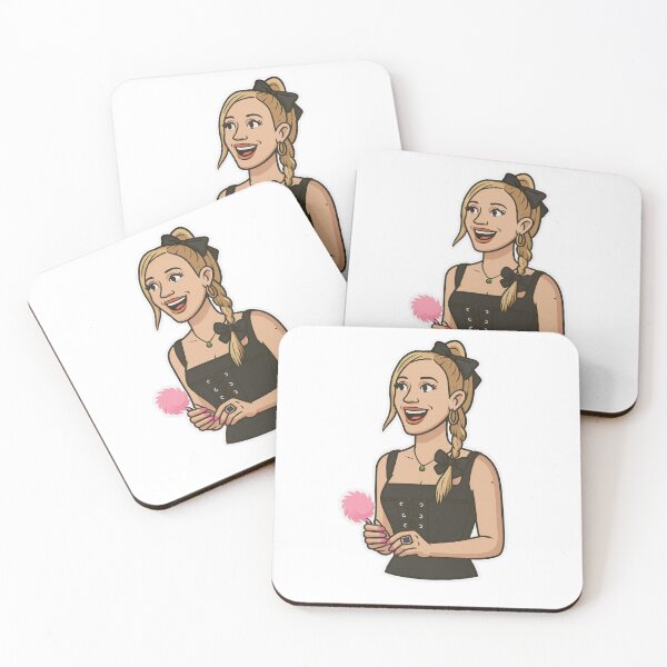 Item preview, Keeley Jones – Football Glam Cartoon Character Illustration designed and sold by BackstopAndCo.