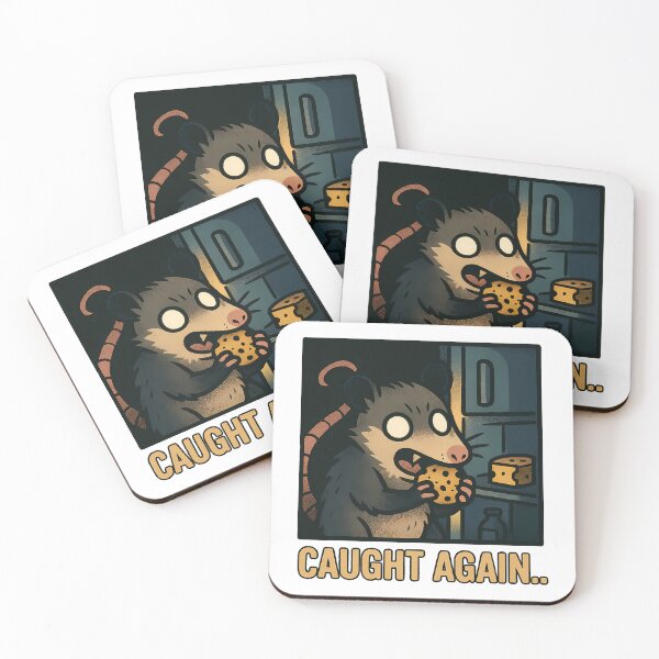 Item preview, Caught Again Opossum Thief designed and sold by k3rstman1.