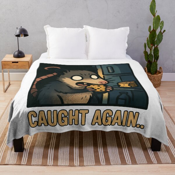 Item preview, Caught Again Opossum Thief designed and sold by k3rstman1.
