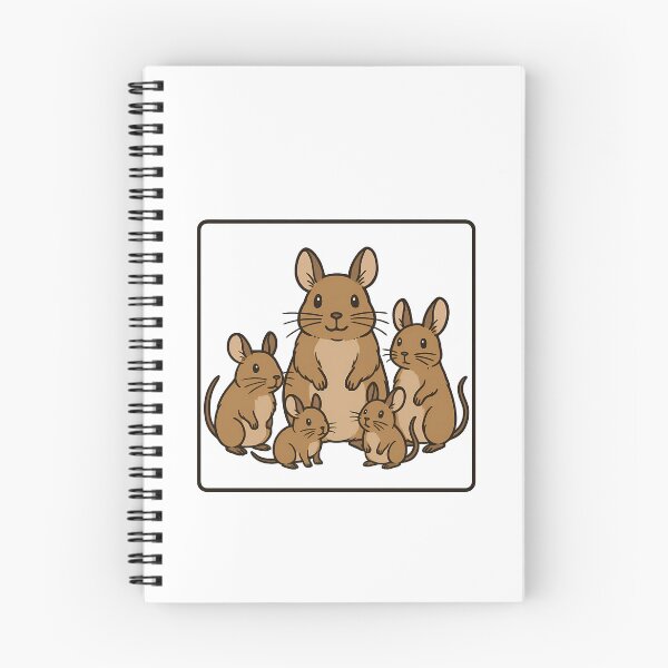 Item preview, Cute Degu Family Portrait designed and sold by k3rstman1.