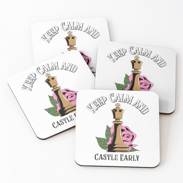 Item preview, Keep Calm and Castle Early Chess Jokes designed and sold by Sarcastitch_Tees.