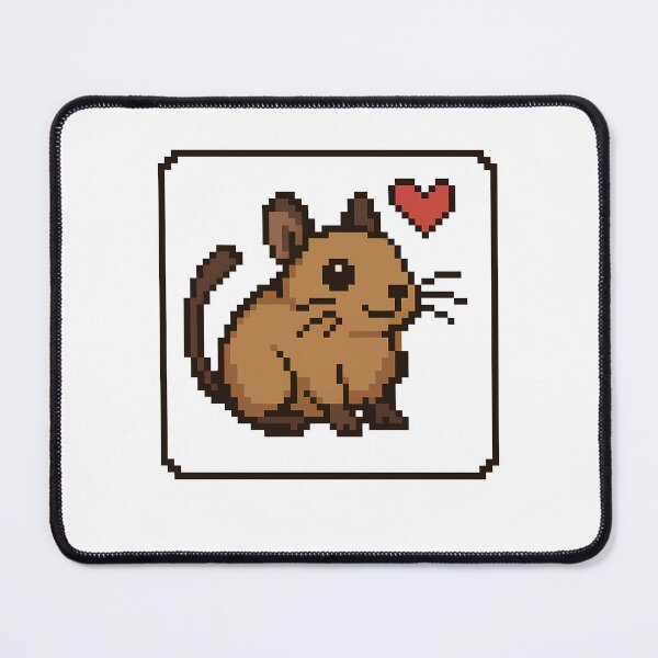 Item preview, Cute Degu Pixel Art designed and sold by k3rstman1.