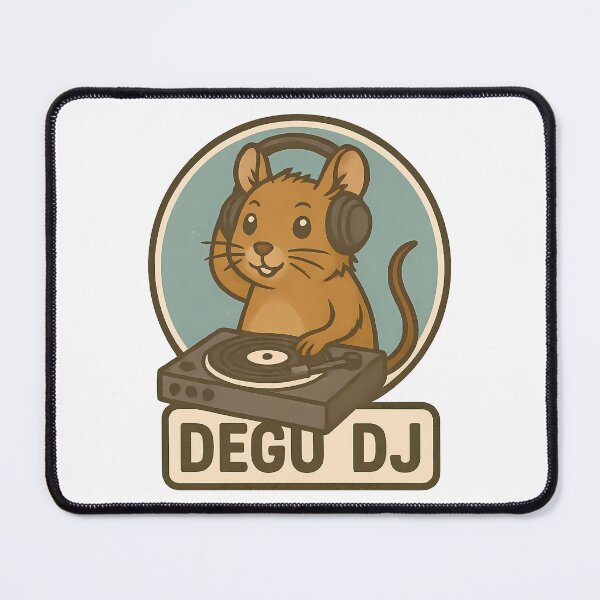 Item preview, Degu DJ designed and sold by k3rstman1.